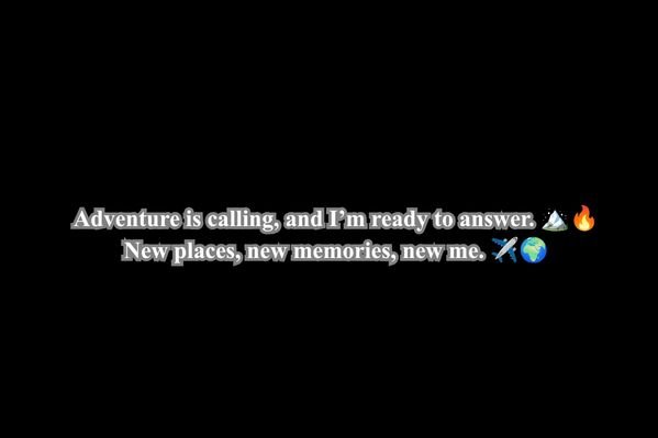 Adventure Captions for Instagram
