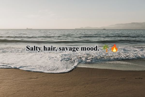 Sassy Beach Captions